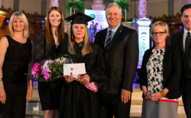 Chantal Perreault, lauréate du « Prix Bernard-Normand » pour la réussite!