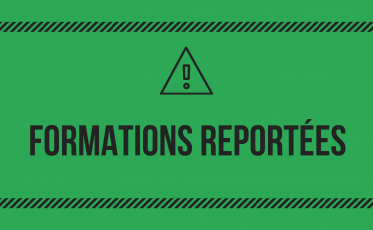 FORMATIONS REPORTÉES